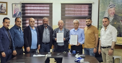 PARC signs a memorandum of understanding to establish 4 km of water pipelines in Beit Furik and Beit Dajan