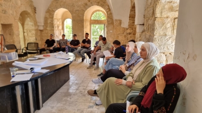 الإغاثة الزراعية تطلق مشروعا لتشكيل لجان الحماية المجتمعية في قرية عارورة ر