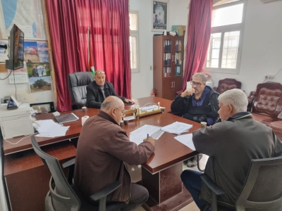 الإغاثة الزراعية تقوم بفرز طلبات الاستفادة في عورتا لدعم الأنشطة الزراعية والمنزلية