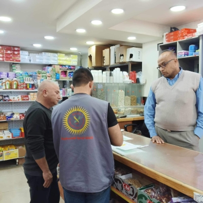 The Palestinian Agricultural Development Association (PARC) has completed the distribution of hygiene  and food parcels to 400 families worth 186,450 shekel
